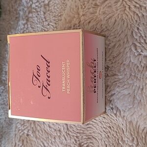 NEW- Too Faced Peach Perfect Powder- full size